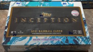 2021 Topps Inception Baseball Cards - Hobby Box