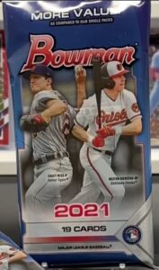 2021 Bowman Baseball Cards - Value Pack