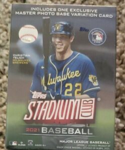 2021 Topps Stadium Club Baseball - Blaster Box