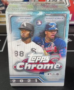 2021 Topps Chrome Baseball Cards - Blaster Box