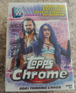 2021 Topps Chrome WWE Wrestling - Blaster Box