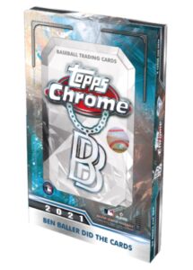 2021 Topps Chrome Ben Baller Baseball Cards - Hobby Box