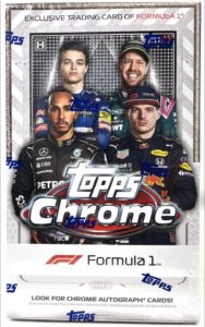 2021 Topps Chrome Formula 1 Racing Cards - Hobby Box