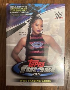 2021 Topps Finest WWE Wrestling Cards - Blaster Box