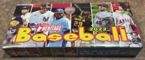 2022 Topps Heritage Baseball Cards - Hobby Box