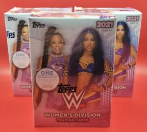 2021 Topps WWE Women’s Division Wrestling Cards - Blaster Box