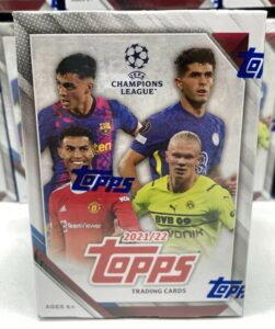 2021-22 Topps UEFA Champions League Collection Soccer Cards - Blaster Box