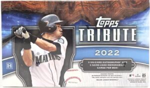 2022 Topps Tribute Baseball Cards - Hobby Box