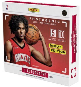 2021-22 Panini PhotoGenic Basketball Debut Edition Cards - All Formats