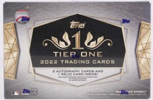 2022 Topps Tier One Baseball - Hobby Box