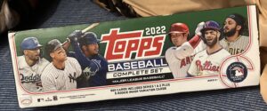 2022 Topps Baseball Complete Factory Set Cards - Target (Chrome Exclusive)
