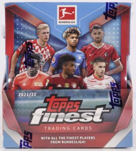 2021-22 Topps Finest Bundesliga Soccer Cards - Hobby Box