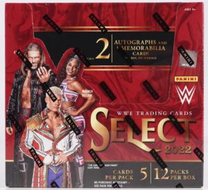 2022 Panini Select WWE Wrestling Cards - All Formats