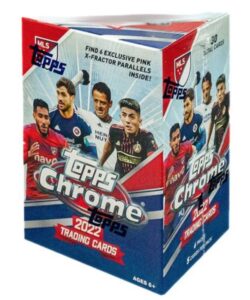 2022 Topps Chrome MLS Major League Soccer Cards - Blaster Box