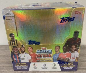 2022-23 Topps Match Attax UEFA League Soccer Cards - Hobby Box