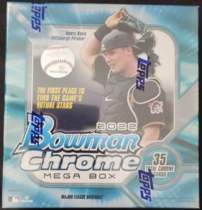 2022 Bowman Chrome Mega Box Baseball Cards - Mega Box