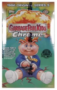 2022 Topps Chrome Garbage Pail Kids Original Series 5 GPK Trading Cards - Hobby Box