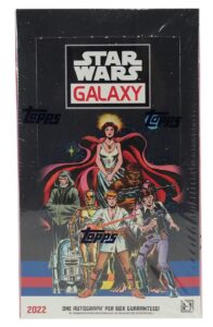 2022 Topps Chrome Star Wars Galaxy Trading Cards - Hobby Box