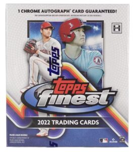 2022 Topps Finest Baseball Cards - Hobby Box