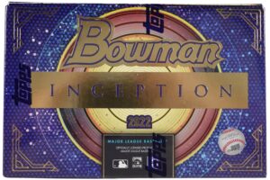 2022 Bowman Inception Baseball Cards - Hobby Box