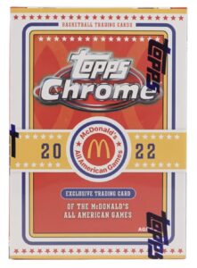 2022 Topps Chrome McDonald’s All-American Basketball Cards - Blaster Box