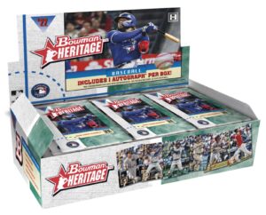 2022 Bowman Heritage Baseball Cards - Hobby Box