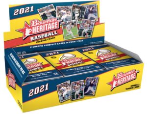 2021 Bowman Heritage Baseball Cards - Hobby Box