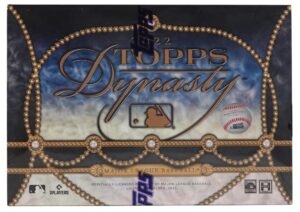 2022 Topps Dynasty Baseball Cards - Hobby Box