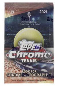 2021 Topps Chrome Tennis - Hobby Box