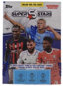 2022-23 Topps UEFA Superstars Soccer Cards - Blaster Box