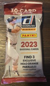 2023 Donruss Baseball Card - All Formats