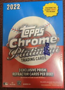 2022 Topps Chrome Platinum Anniversary Baseball Cards  - Blaster Box