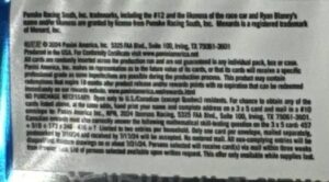 2024 Donruss NASCAR - All Formats - No Purchase Necessary (NPN) Information