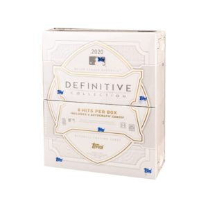 2020 Topps Definitive Collection Baseball Cards - Hobby Box