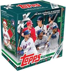 2019 Topps Holiday Baseball Mega Box - Mega Box