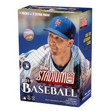 2019 Topps Stadium Club Baseball - Blaster Box