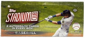 2021 Topps Stadium Club Baseball - Hobby Box