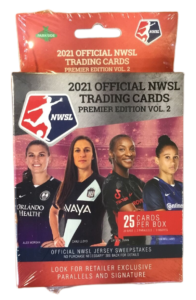 2021 Parkside NWSL Vol 2 Soccer Cards - Hanger Box