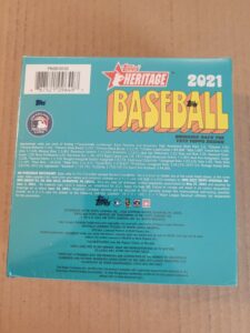 2021 Topps Heritage Baseball Cards - Mega Box (Walmart) - No Purchase Necessary (NPN) Information