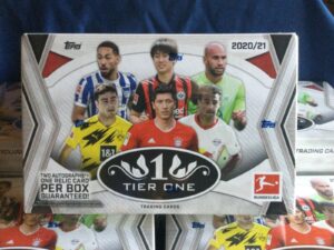 2020-21 Topps Tier One Bundesliga Soccer Cards - Hobby Box