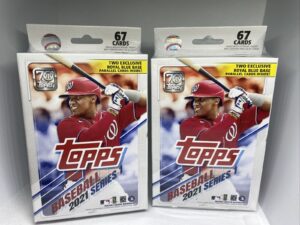 2021 Topps Series 1 Baseball Cards - Hanger Box - Walmart