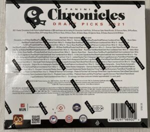 2021 Panini Chronicles Draft Picks Football Cards - All Formats - No Purchase Necessary (NPN) Information