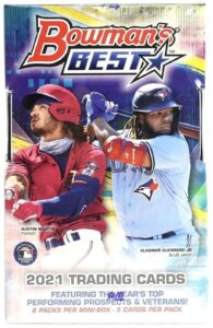 2021 Bowman’s Best Baseball Cards - Hobby Box