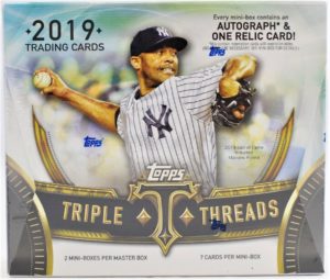 2019 Topps Triple Thread Baseball - Hobby Box